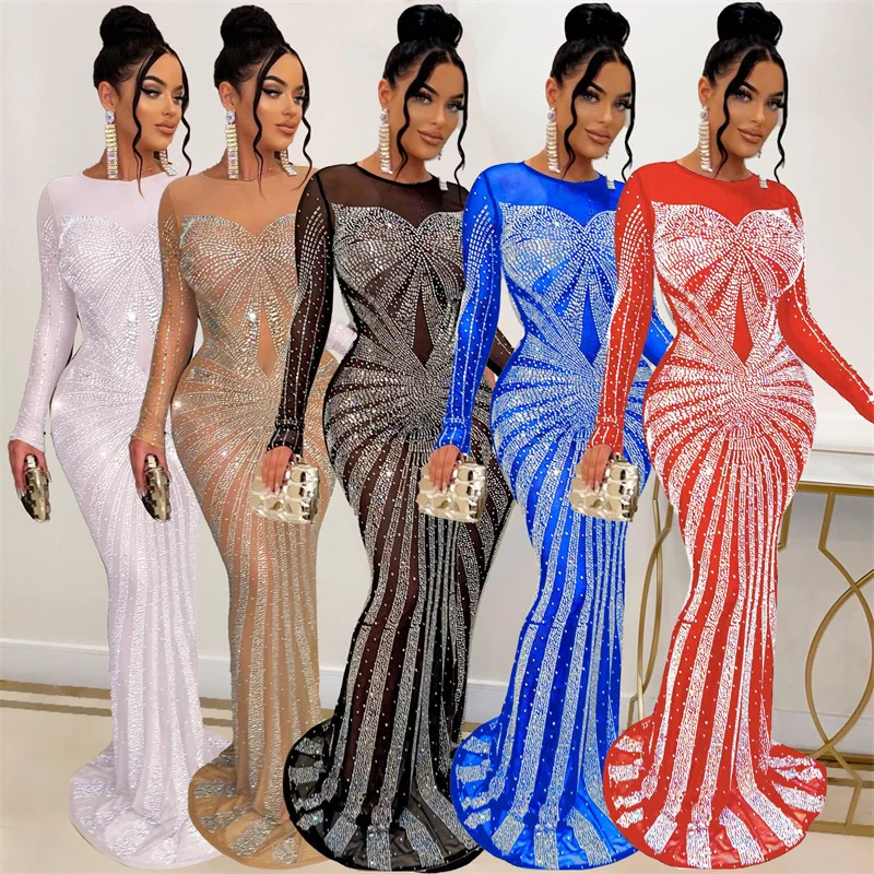 Sexy Sparkly Crystal Rhineston - Sparkly Rhinestone Club Party Dress 评论和价格