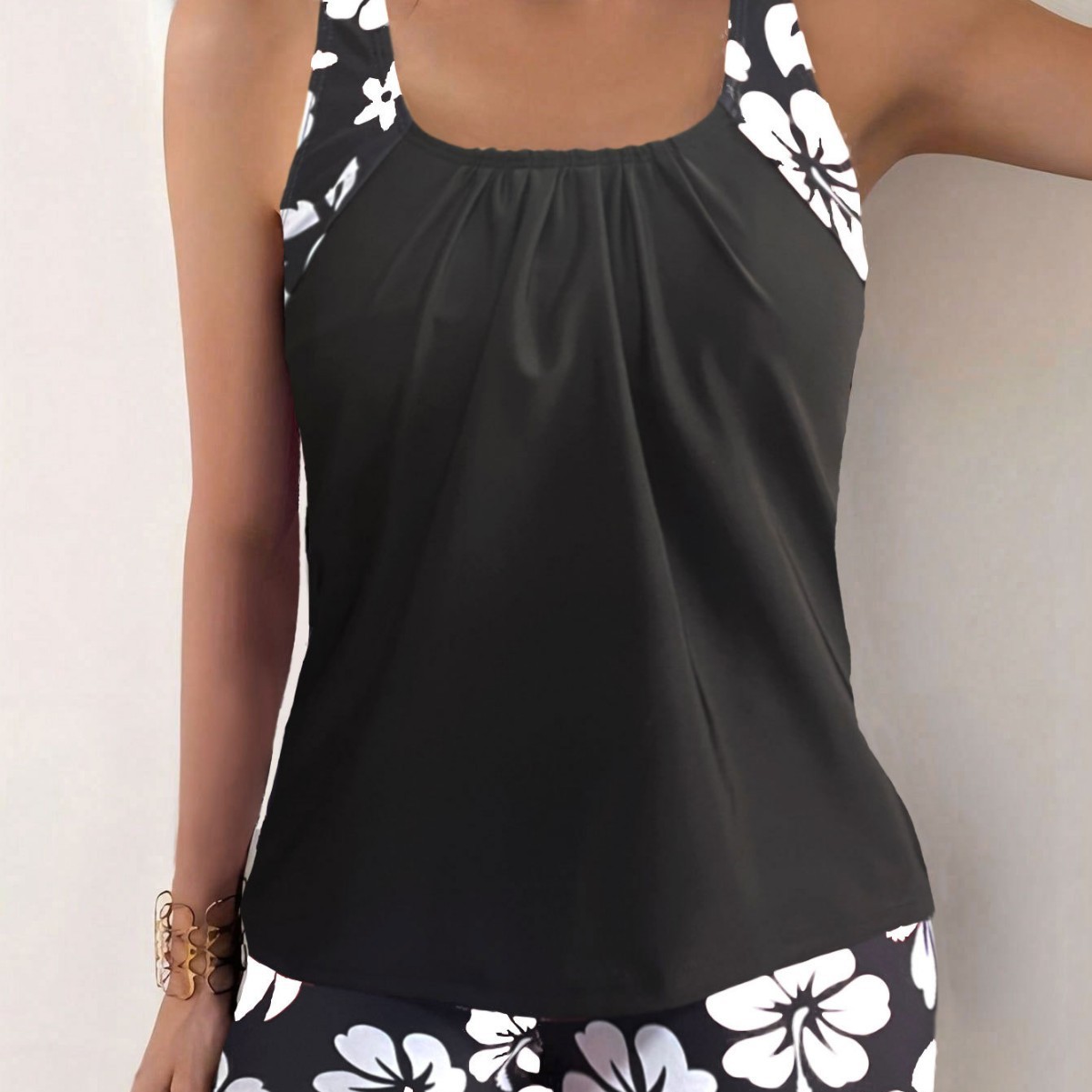Woman Tankini With Shorts Swim - Swimwear 评论和价格