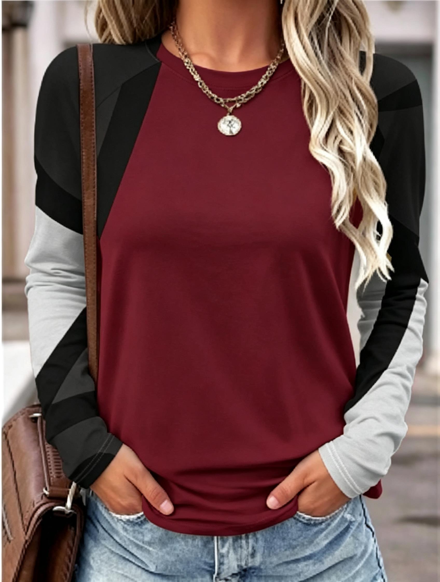 2026 Women Long Sleeve T Shirt - Blouses 评论和价格