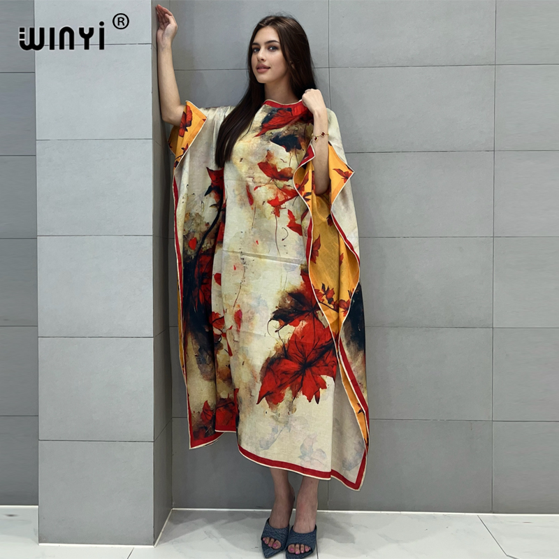 WINYI Beach Dress High Quality - Boho Summer Beach Maxi Dress 评论和价格